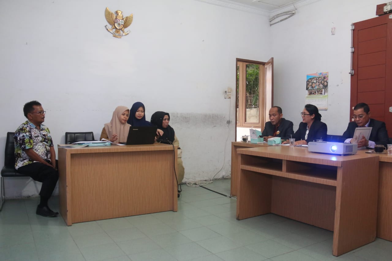Dinas Kominfo Kota Medan Persentase Terkait Keterbukaan Informasi Publik Dihadapan Komisioner Komisi Informasi Sumut